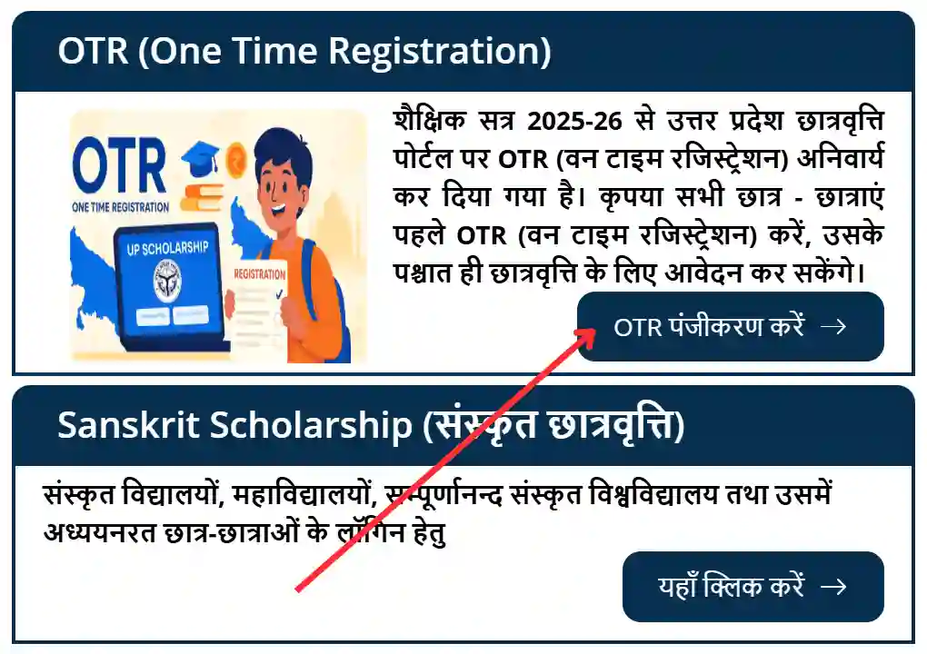 UP Scholarship OTR Registration